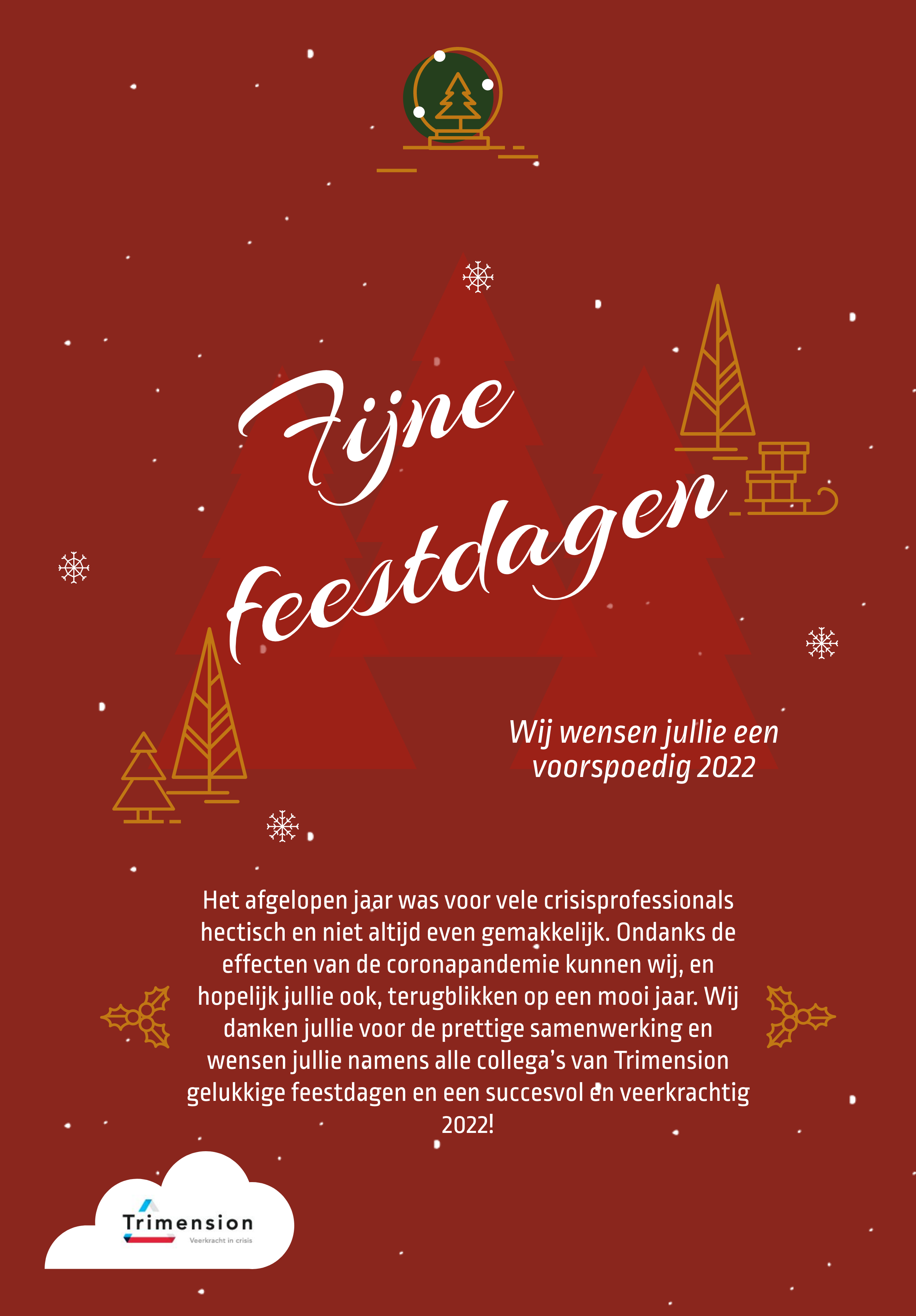 Fijne feestdagen!